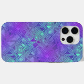 Coques Case-Mate iPhone Circuits de bonbons - bleu baie : (Verso (horizontal))