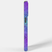 Coques Case-Mate iPhone Circuits de bonbons - bleu baie : (Verso / Droite)