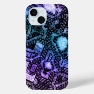Coque Pour iPhone 15 circuits gemstone - astro shadow :