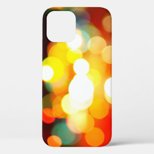 Case-Mate iPhone Case Circulaire Bokeh : Abstrait de la lumière de Noël
