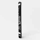 Coques Case-Mate iPhone Circulaire Zebra Kaleidoscope Art (Dos/Gauche)