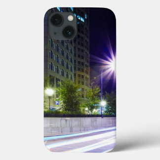 iPhone 13 Coque Circulation floue la nuit
