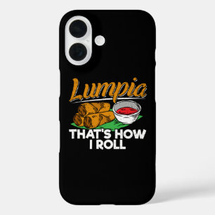 Coques iPhone 16 Citation alimentaire philippine Lumpia