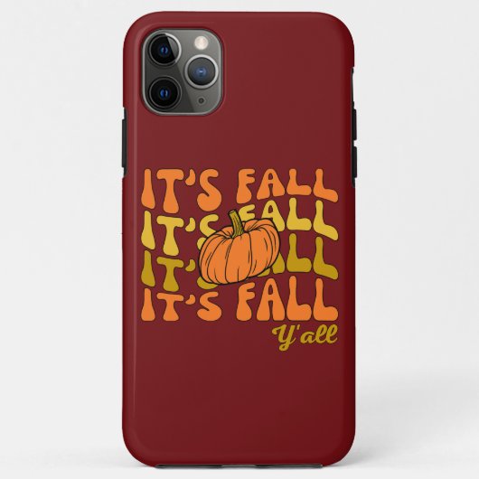 Coques Case-Mate iPhone Citation bon thanksgiving C'est l'automne Y'all (Dos)