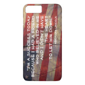 Coques Case-Mate iPhone Citation d'Abraham Lincoln sur l'Arrière - plan du (Dos)