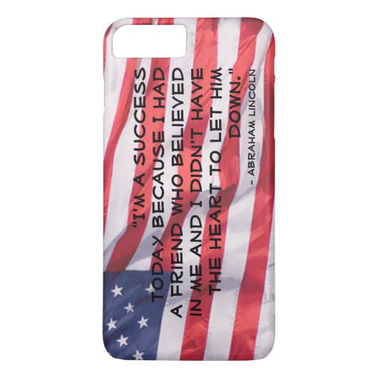 Coques Case-Mate iPhone Citation d'Abraham Lincoln sur le succès (Dos)