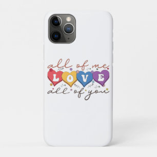Case-Mate iPhone Case Citation d'amour de cœur coloré