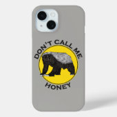 Coques Case-Mate iPhone Citation de badass Honey Badger (Verso)