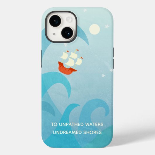 Coques Case-Mate iPhone Citation de bateau à voile nautique Coque-Mate coq (Verso)