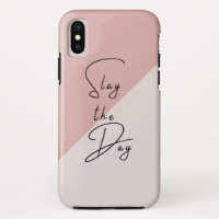 Citation de la typographie du jour Pink Blush Mauv