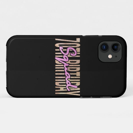 Coques Case-Mate iPhone Citation de l'équipe du 70e anniversaire (Dos (Horizontal))