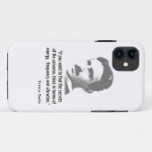 Coques Case-Mate iPhone Citation De Nikola Tesla (Dos (Horizontal))