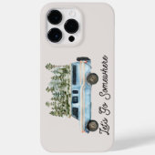 Coques Case-Mate iPhone Citation de road trip en camping Allons quelque pa (Verso)