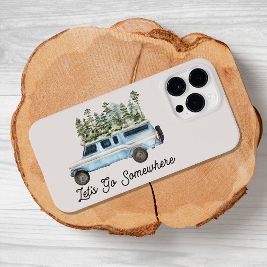Coques Case-Mate iPhone Citation de road trip en camping Allons quelque pa