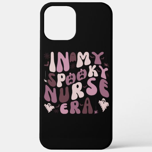 Coques Case-Mate iPhone Citation d'infirmière Éffrayante rétro Halloween (Verso)