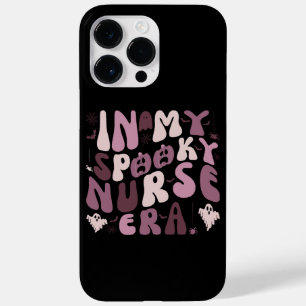 Coque Pour Pour iPhone 14 Pro Max Citation d'infirmière Éffrayante rétro Halloween