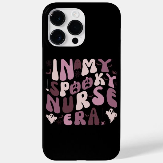 Coques Case-Mate iPhone Citation d'infirmière Éffrayante rétro Halloween (Verso)