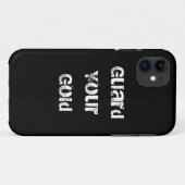 Coques Case-Mate iPhone Citation Dorée Drôle (Dos (Horizontal))