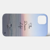 Coques Case-Mate iPhone Citation Dream Life Colorée Ocean Sunrise (Verso (horizontal))