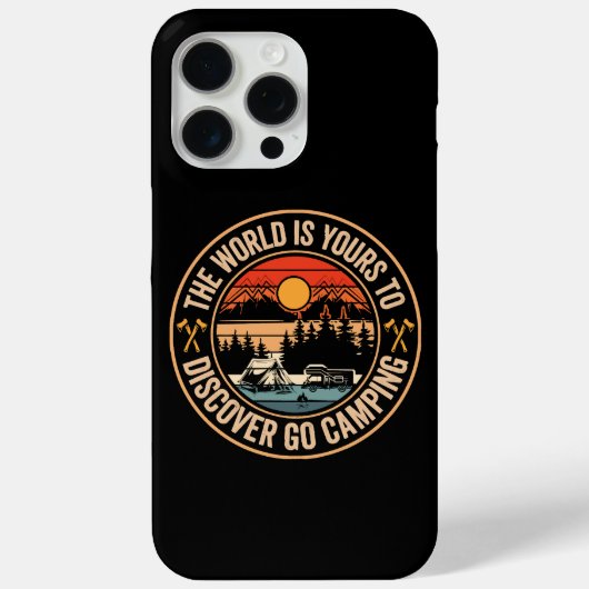 Coques Case-Mate iPhone Citation drôle de camping-feu de camp Smores (Verso)