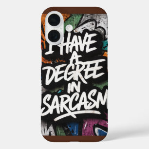 Coques iPhone 16 Citation drôle de sarcasme