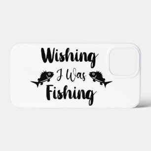 Case-Mate iPhone Case Citation drôle souhaitant que j'étais pêche