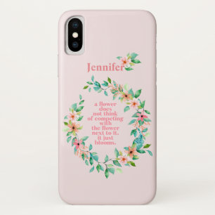Case-Mate iPhone Case Citation Fleur Tropicale Couronne Florale