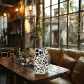 Coques Case-Mate iPhone Citation Motivationnelle Brodée Flore Foncé Person