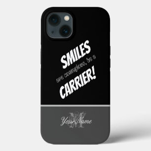 Case-Mate iPhone Case Citation motivationnelle : Porte-sourire !