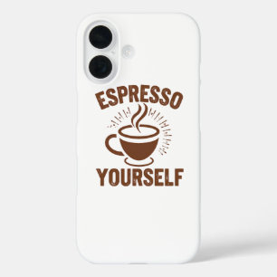 Coques iPhone 16 Citation Motivationnelle Retro Lover Coffee