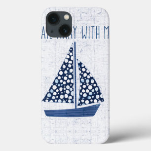Etui iPhone 13 Citation Nautique   Parcourez Avec Moi