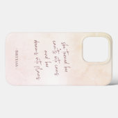 Coques Case-Mate iPhone Citation Neutral Pastel Dreams in Plans (Verso (horizontal))