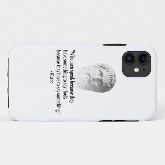 Coques Case-Mate iPhone Citation Par Platon (Dos (Horizontal))