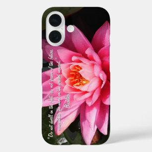 Coques iPhone 16 Citations De Bouddha, Fleur De Lotus, Bouddha