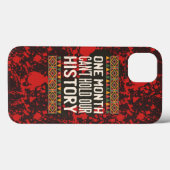 Coques Case-Mate iPhone Citations du Mois de l'Histoire des Noirs - Ne peu (Verso (horizontal))