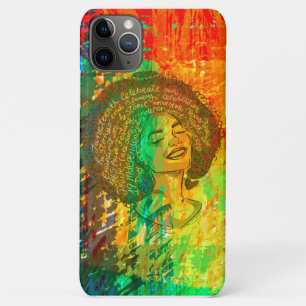 Case-Mate iPhone Case Citations du Mois de l'Histoire des Noirs Reine de