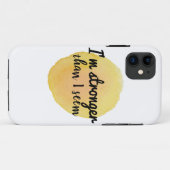 Coques Case-Mate iPhone citations inspirantes d'acceptation de soi (Dos (Horizontal))