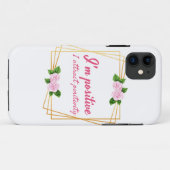 Coques Case-Mate iPhone citations positives pour l'amour de soi (Dos (Horizontal))