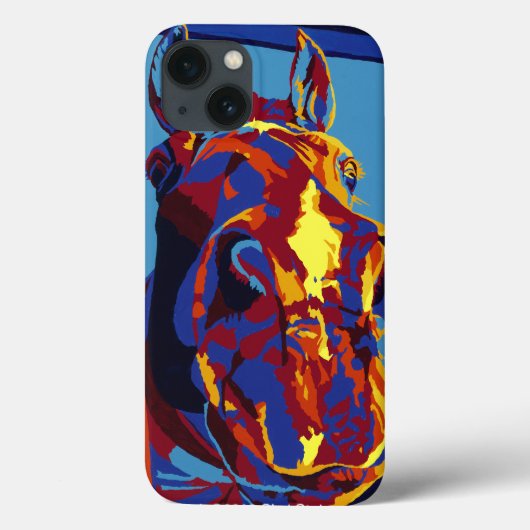 Coques Case-Mate iPhone Citerne - Cheval Nez Tout (Verso)
