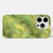 Coques Case-Mate iPhone Citrine Yellow Glassy Texture (Verso (horizontal))