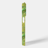 Coques Case-Mate iPhone Citrine Yellow Glassy Texture (Verso / Droite)
