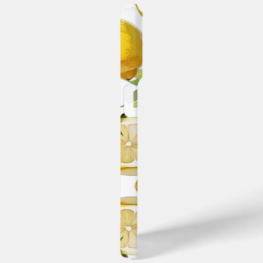 Coques Case-Mate iPhone Citron (Verso / Droite)