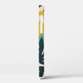 Coques Case-Mate iPhone Citron Abstrait et Feuilles (Verso / Gauche)