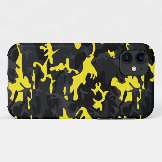 Coques Case-Mate iPhone Citron en vedette Camo (Dos (Horizontal))