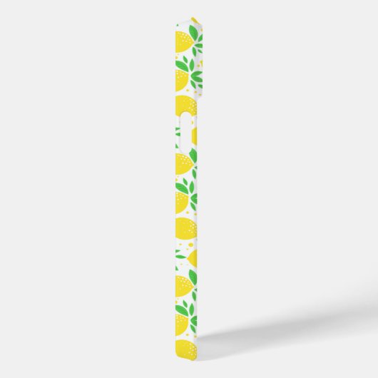 Coques Case-Mate iPhone Citron jaune (Verso / Droite)
