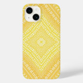Coques Case-Mate iPhone Citron jaune Boho Mandala Kaleidoscope (Verso)