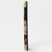 Coques Case-Mate iPhone Citron jaune, citron vert et Feuilles roses (Dos/Gauche)