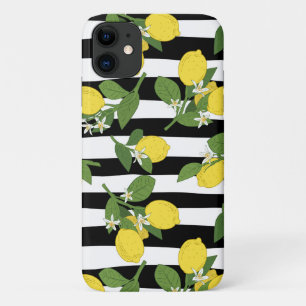 Case-Mate iPhone Case Citron jaune Grandes noires