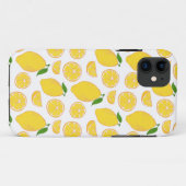 Coques Case-Mate iPhone Citron, motif citron (Dos (Horizontal))