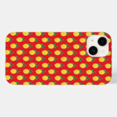 Coques Case-Mate iPhone Citron simple (Verso (horizontal))